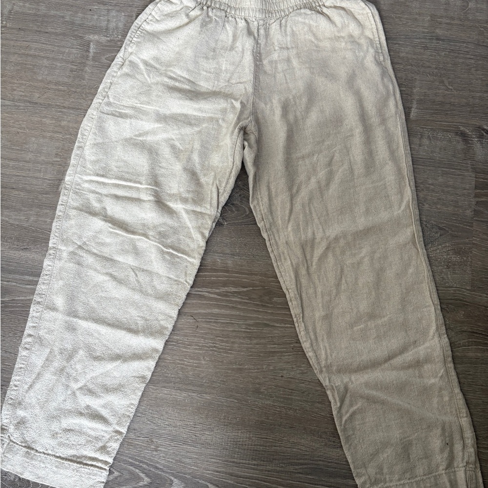 Old Navy Tan Trousers Comfortable Relaxed Fit
